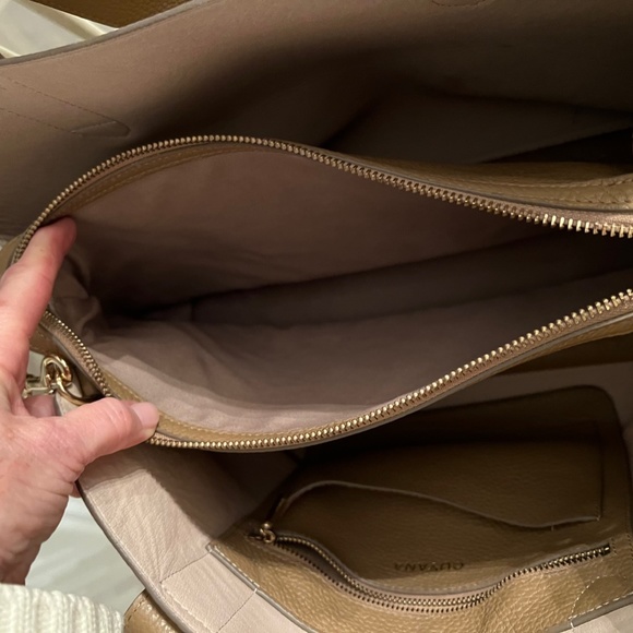 Cuyana Zippered Satchel in Cappuccino - Mint Condition! NWOT Free Shipping!! - Picture 10 of 13